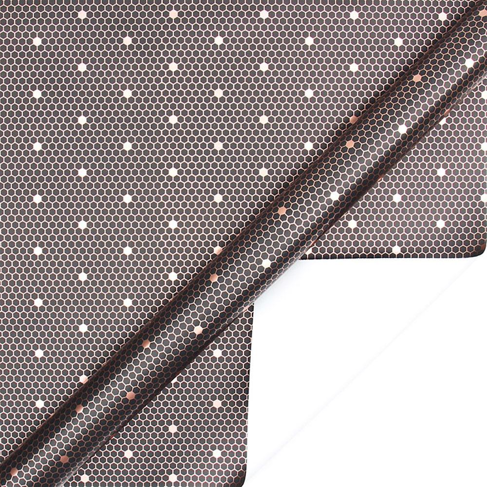 50x70cm Bronzing Gift Wrapping Paper Gold Polka Dots Birthday Valentine's Day Bouquet Gift Packaging Paper DIY Decoration Paper