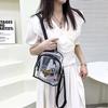 PVC Transparent Backpack Korean Style Shopping Bags Casual Fashion Jelly Bag  Lady