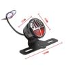Retro Runde Metall Motorrad Rückleuchte mit STOP Bremslicht