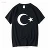 Black Crescent Moon Star T-shirt