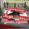Custom Text Travis Scott Pattern Floor Rug Soft Indoor Carpet Mat Living Room Bedroom