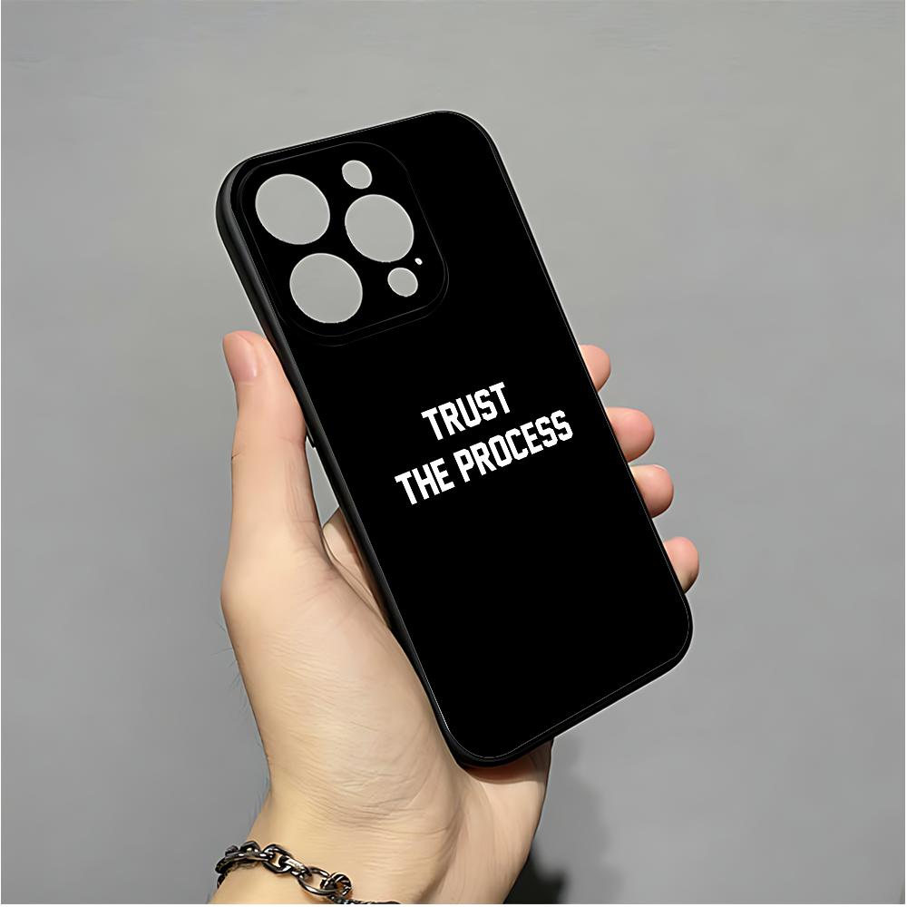 Minimalist Life Rules Phone Case For IPhone 16,15,14,13,12,11,XS,XR,X,8,7,Pro,Max,Plus,mini Silicone Black Cover