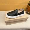 Mode Herren Freizeitschuhe echtes Leder Herren Luxus Britischer Stil Penny Loafers Slipper Herren Dicke Sohle Outdoor Ballerinas Herren Mokassins