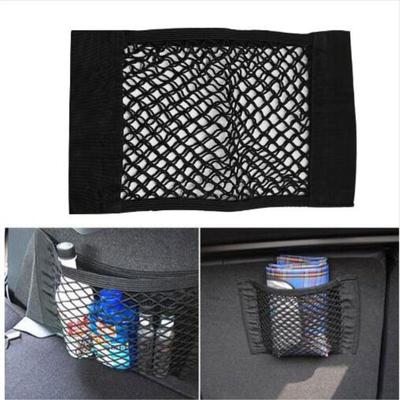 For Bmw E46 E90 E39 E60 E36 F10 F30 X3 X1 X5 E53 E70 Car Trunk Seat Back Elastic Storage Net Cargo Organizer Bag