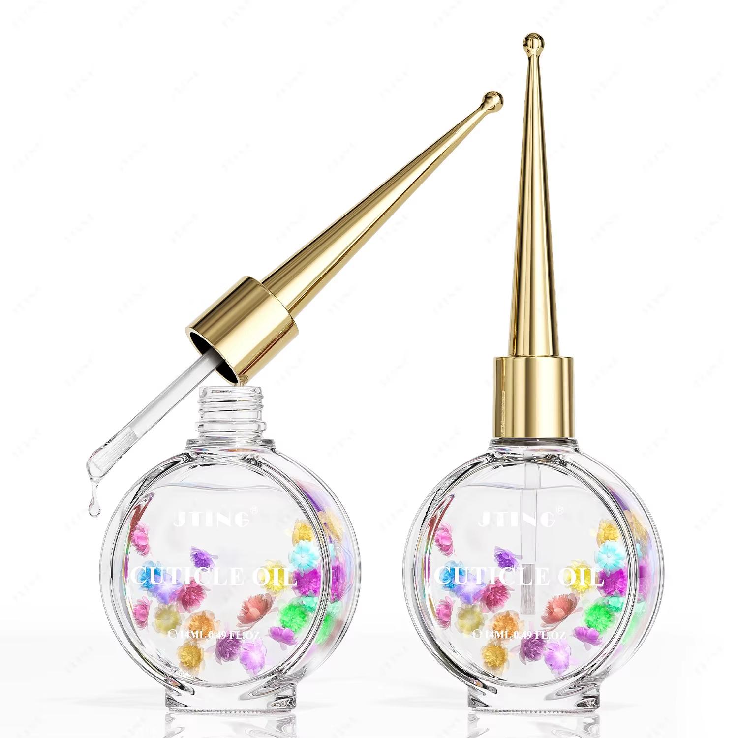 

JTING Масло для кутикулы с новой формулой 15 мл Глубоко увлажняющее масло для кутикулы для ногтей Собственная торговая марка OEM Питательное восстанавливающее масло