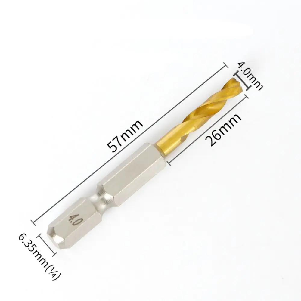 Durable 2-11MM Twist Drill Bit Hex Shank Ultra-short Hole Opener Stainless Steel Special Drill Wood Metal