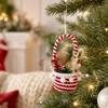 Party Atmosphere Christmas Candy Basket Hanging Design Christmas Tree Pendant  Desktop Display