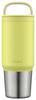 Thermos Industry Dishwasher Peacock Water Bottle Mug Bottle 800ml with Lid Stainless Steel Bottle Easy To Wash Thermal Insulation Lime Yellow YL