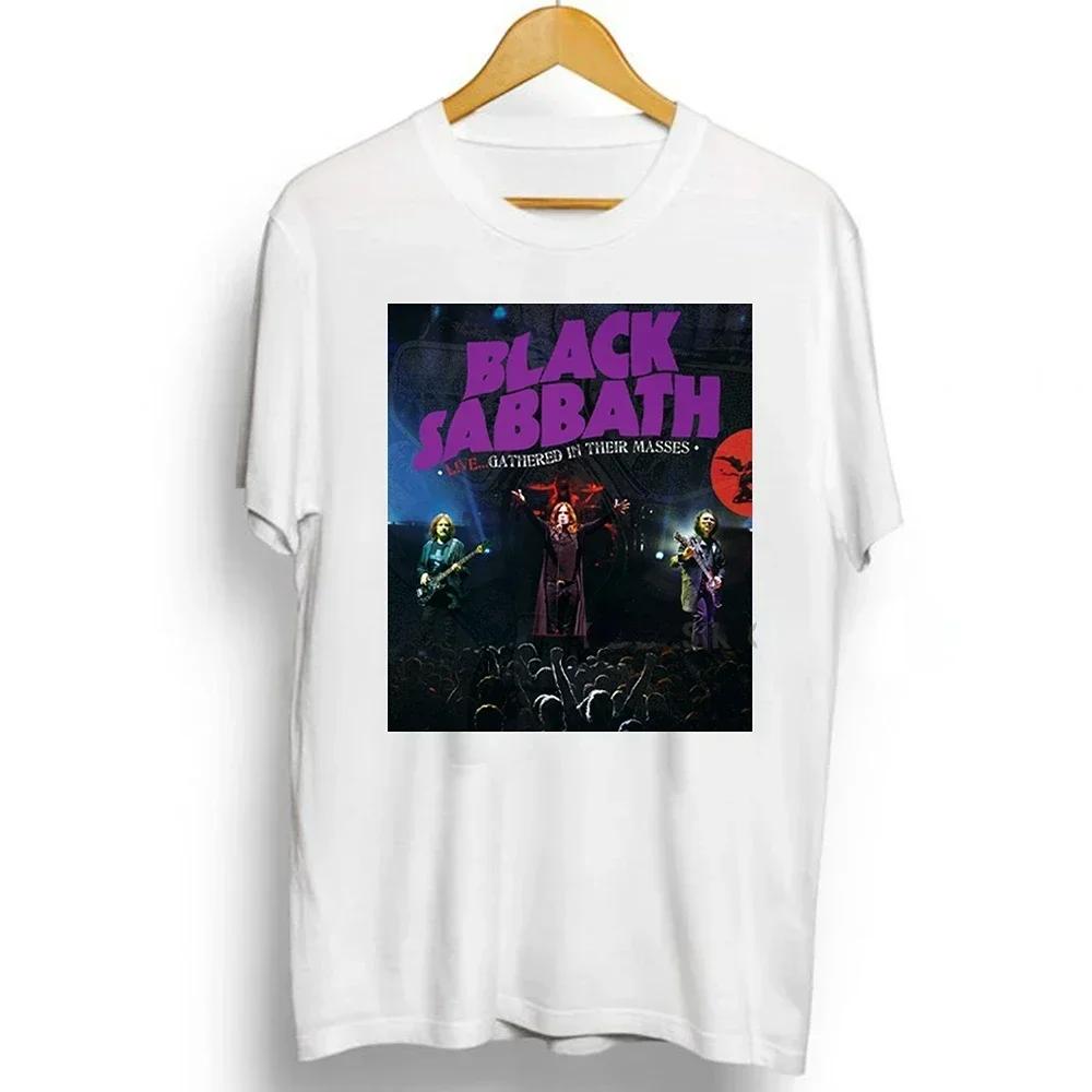 Black Metal Rock Band T Shirt Men Women Fashion Casual Graphic Short Sleeve Short Sleeve  T Shirt  Unisex