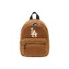 Los Angeles Dodgers Fleece Polyester Backpack Mini Unisex Backpack Brown 32BG21011-07A