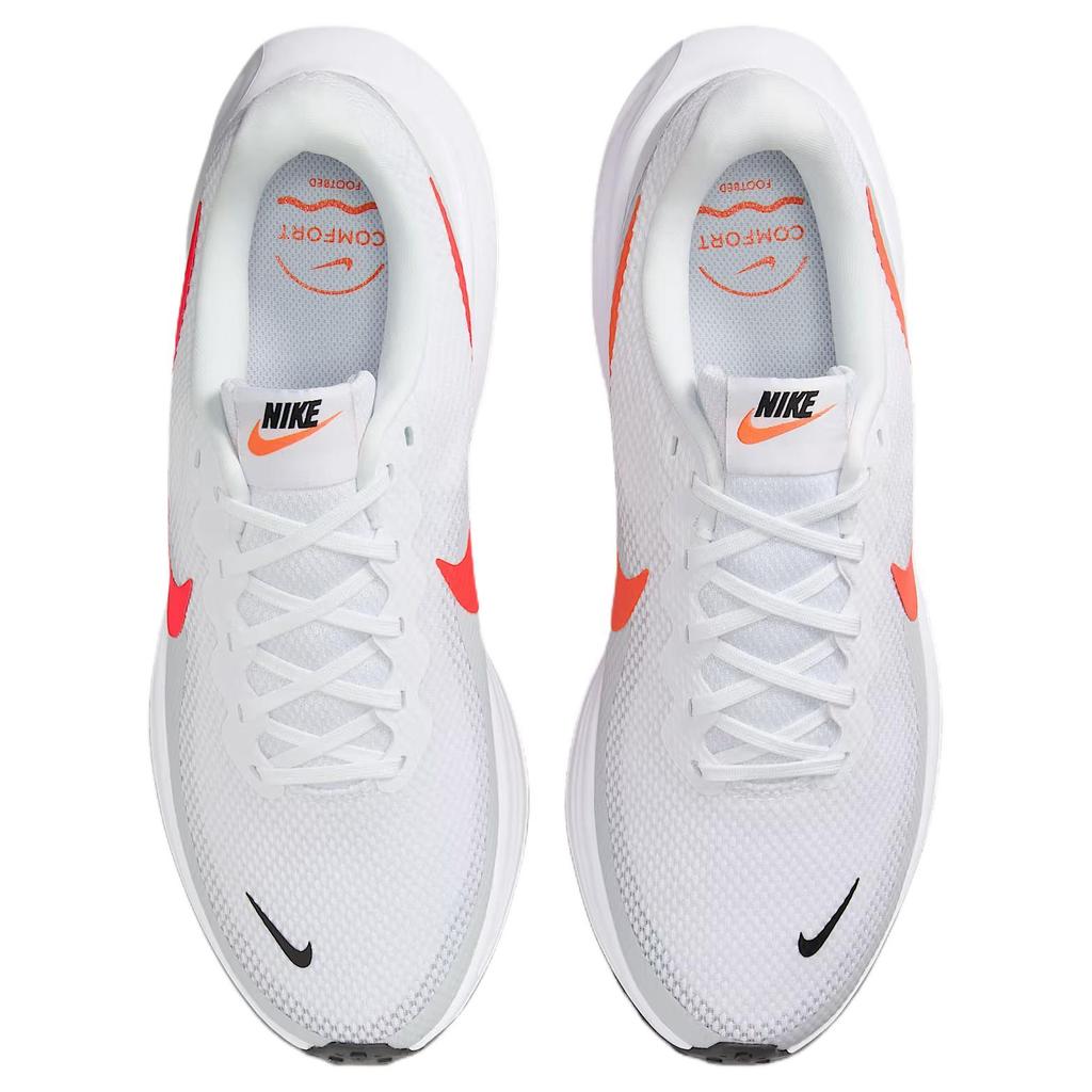 Nike Revolution 8 White Pure Platinum Black Bright Crimson Sneakers HJ9198-102