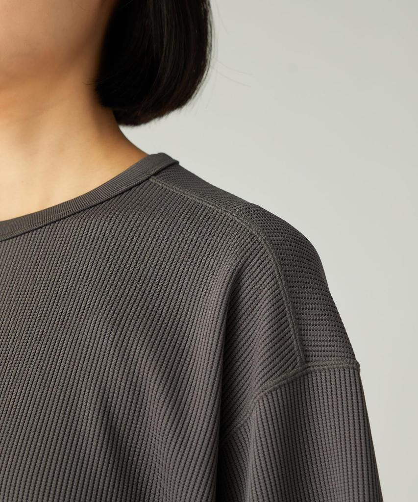 Snow Peak Dry Thermal Short and Size Charcoal T-Shirt TS-25AU002, Sleeve, Men's Women's, M,