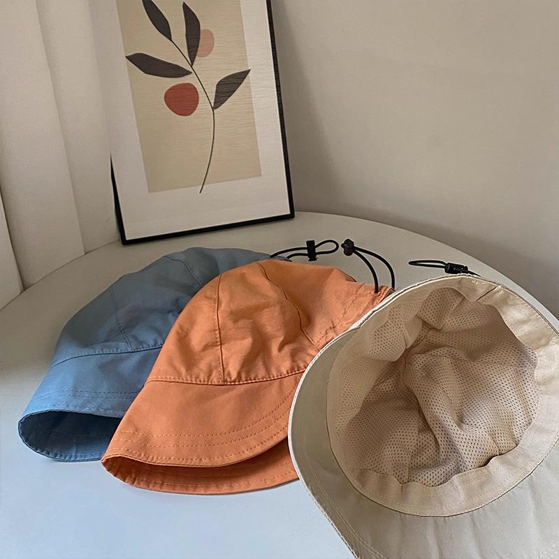 Fashion Foldable Outdoor Sun Bucket Hat for Women Girl Hats Wide Brim Bucket Summer Cover 50+ UPF Adjustable Sun Protection Caps