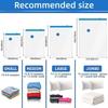 Thickened Vacuum Compression Bag, Transparent Quilt Vacuum Bag, Storage Bag, Household Clothing Storage and Sorting Bag