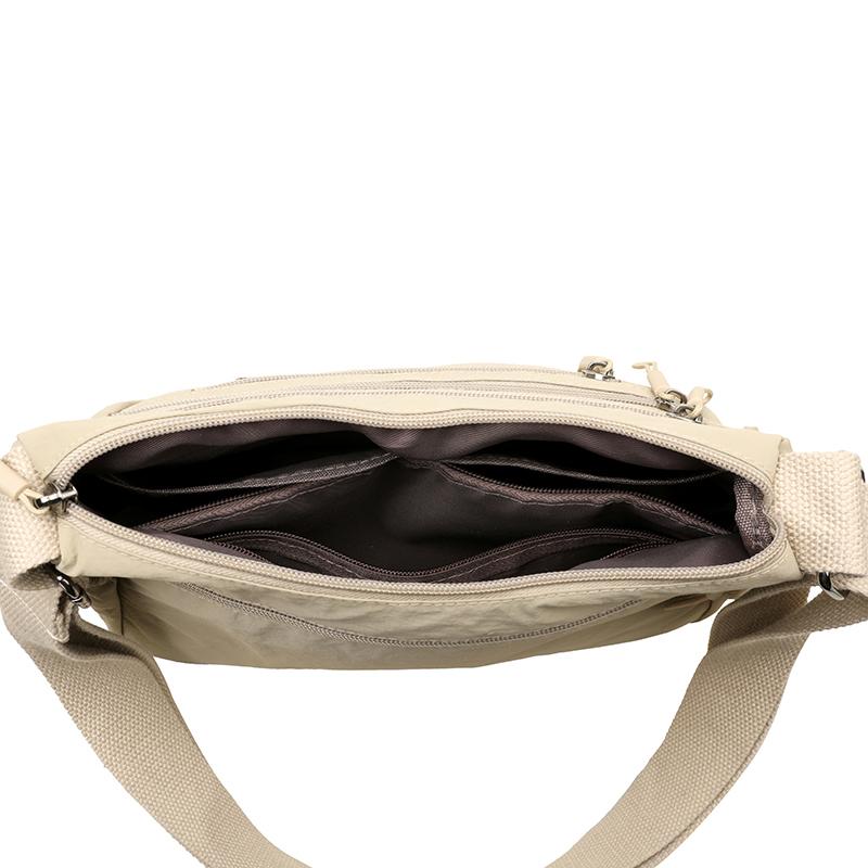 Dameskulderveske med stor kapasitet og lett vekt