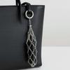 Mini Metal Net Lipstick Bag Hollow Lipstick Cover Key Ring Mesh Bag Key Chain  Outdoor