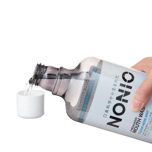 NONIO Clear Herb Mint Mouthwash, 600ml x 2