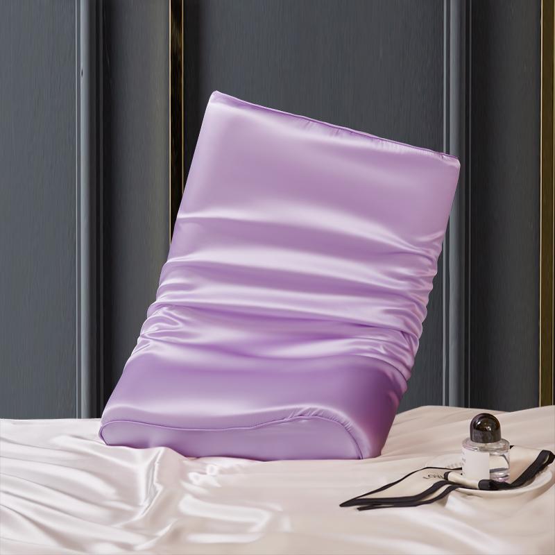 6A Grade Natural Mulberry Silk Latex Pillowcase Superior Quality Protect Hair Pillow Case Solid Color Bedding Pillowcover