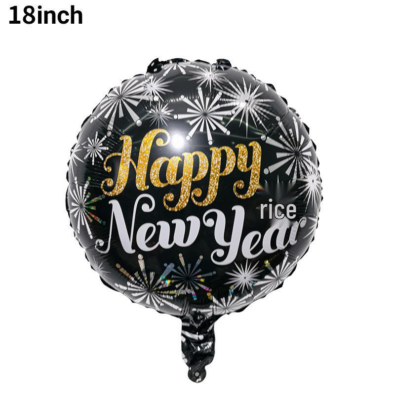 New Year’s Eve Wine Bottle & Party Decoration Aluminum Foil Balloons
