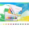 Gouache Pigment Tubes (5ml/Tube) 12 Color Gouache Painting Color Water-Based Paint for Children Student Art Painting
