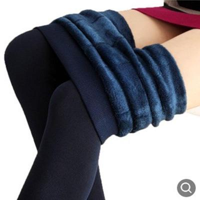Women's Slimming One-Piece Velvet Leggings – Warm, Thick Pearl Velvet for Autumn and Winter