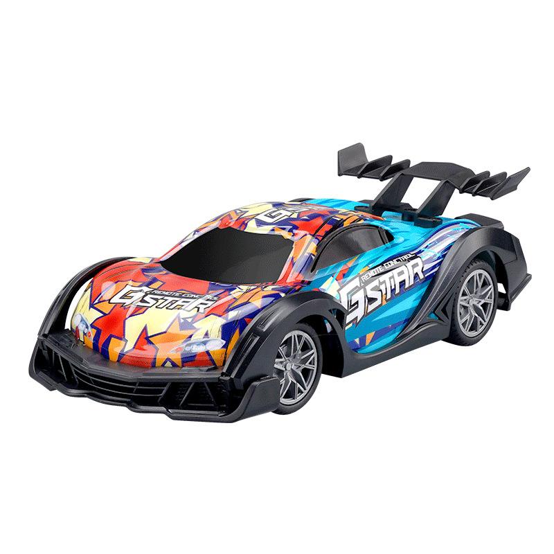 Buntes Beleuchtungs-Stunt-Auto Allradantrieb Fernbedienungs-Spielzeugauto Drift Racing RC-Modell Kinderspielzeug Fernbedienungsauto