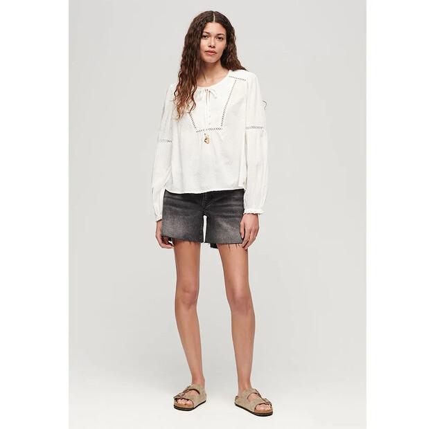 Superdry Ibiza Beach блузка с длинным рукавом