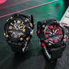 Dual Display Men Watches Waterproof Sports Watch Military Man Alarm Stopwatch Quartz Wristwatch Male Digital Clock