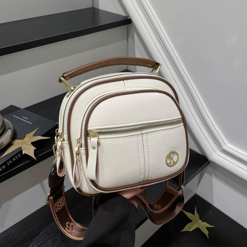 Fashionable and Casual Crossbody Women's Single-shoulder Bag, Hand-held Small Square Bag for Women