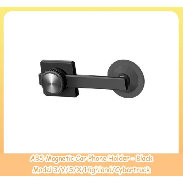 Magnetic Car Phone Holder For Tesla Model 3/Y/Highland/Juniper 360 Degree Rotation Bracket Screen Side Mount For Magsafe iPhone