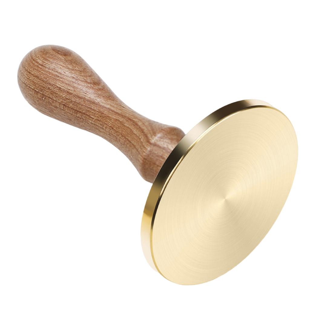 Craft Stamp Head with Wood Handle Set for Seal Card Envelope Unfinished Seal Stamp Round Square Flower Heart Stamp Head