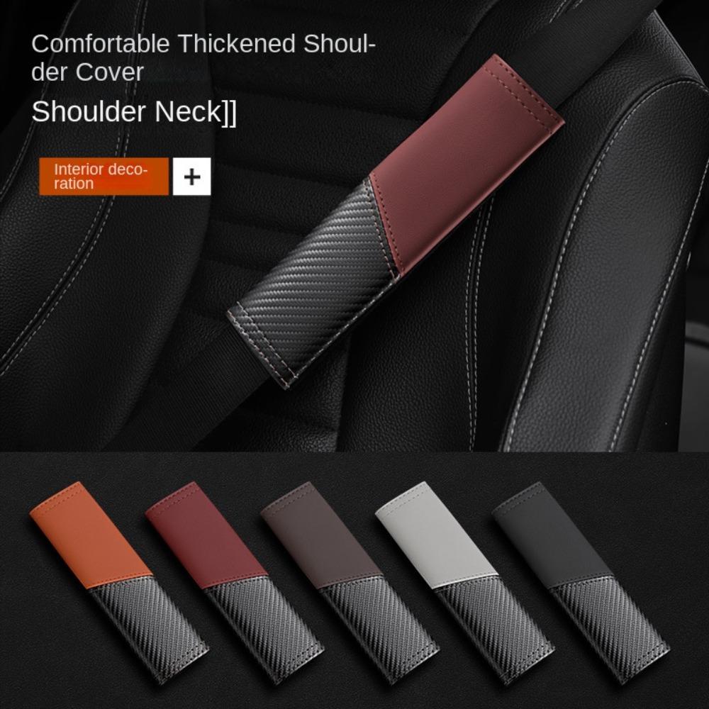 

Комфортний автомобільний ремінь на плечі Декоративний захисний чохол з поліуретану бежевий