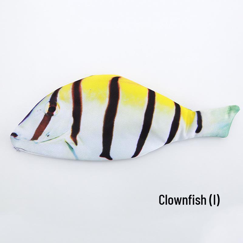Korean Creative Fish Pencil Case for Boys & Girls, Large Capacity, Simulated Salted Fish Design