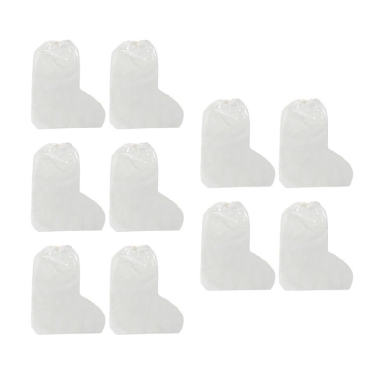 Pack Of 5 Rain Shoe Sleeves Quick Dry Protections Against Mud Water Rain Sock for Various Shoe Type