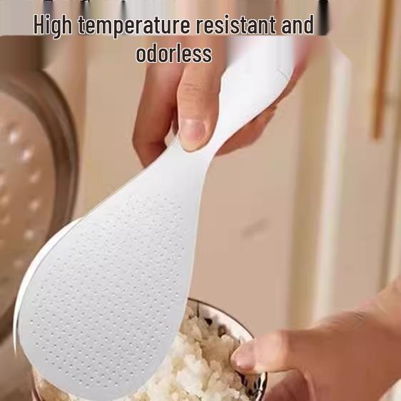 Stehender Antihaft-Silikon-Reislöffel – Leicht zu reinigendes & Topf-freundliches Küchenutensil