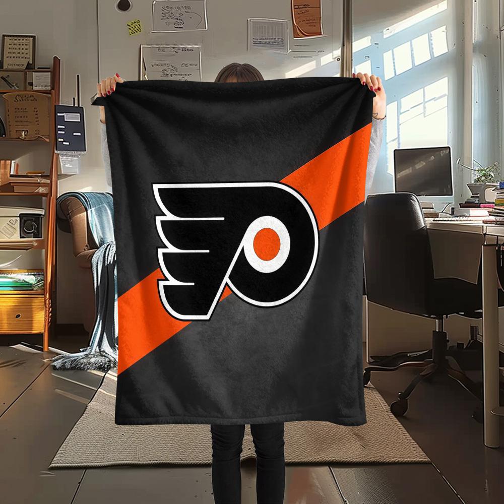 Philadelphia Flyers2 Flannel Blanket, High quality Comfortable for All Seasons, Home Decor, Warmth and Comfort