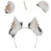 Animal Ear Band Doll Costume Decoration Handmade Hair Hoop Plush Toy for Party Role
