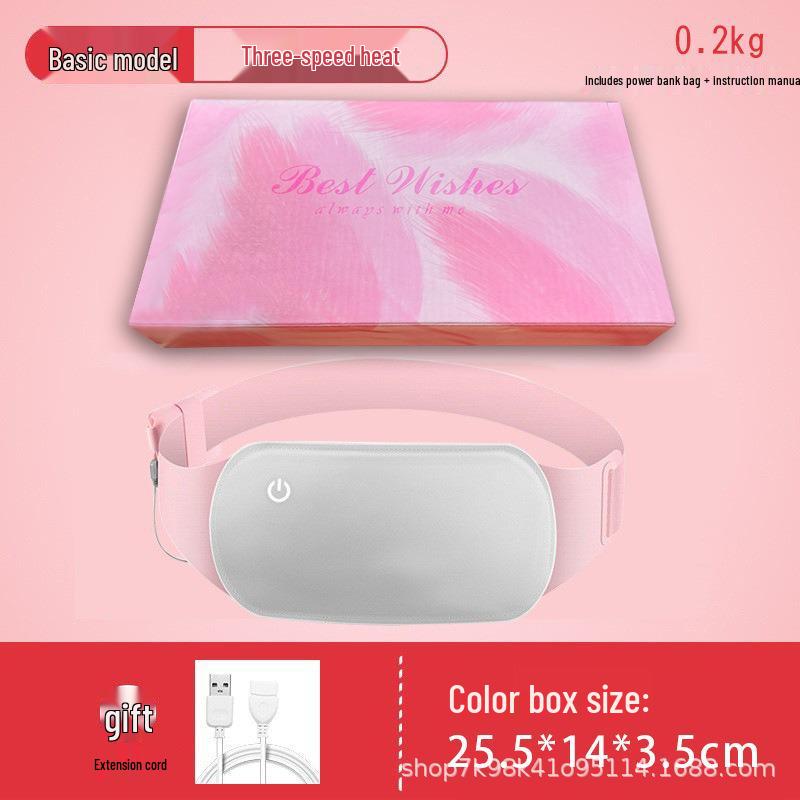Heating Uterus Belt: Hot Compress & Massage Waist Support