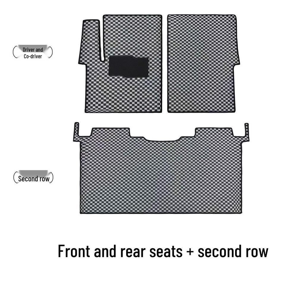 Gaoshan Foot Pad Full Set: 7/8/9/Flagship Edition Car-Use, Wear-Resistant, Non-Slip, Full Interior Coverage.