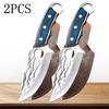 Hand Forged Boning Knife Professional Kitchen Knives Stainless Steel Chef Knives Slicing Fruit Fish Meat Cleaver Butcher