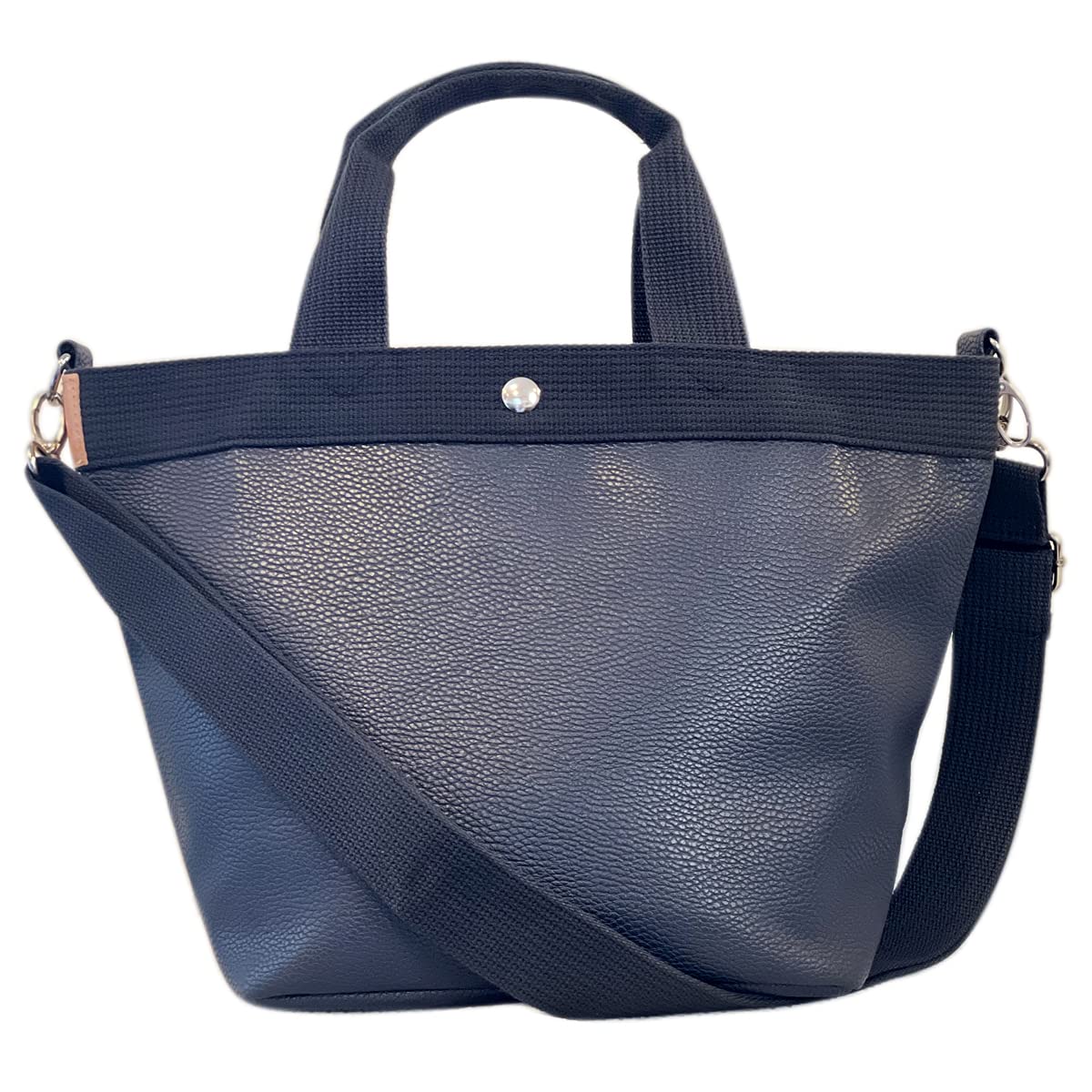 

OUI TOTE Women s Tote Bag, Genuine Leather-Look PU Leather, Large Capacity, Lightweight, with a Small, Discreet Pocket, Solid Color, Perfect for