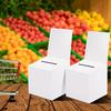 WTEMPO DIY Foldable Paper Boxes Portable Easy To Install Graduation Gather Event Festival Lottery Boxes Voting Boxes Suggestion Boxes Donation Boxes