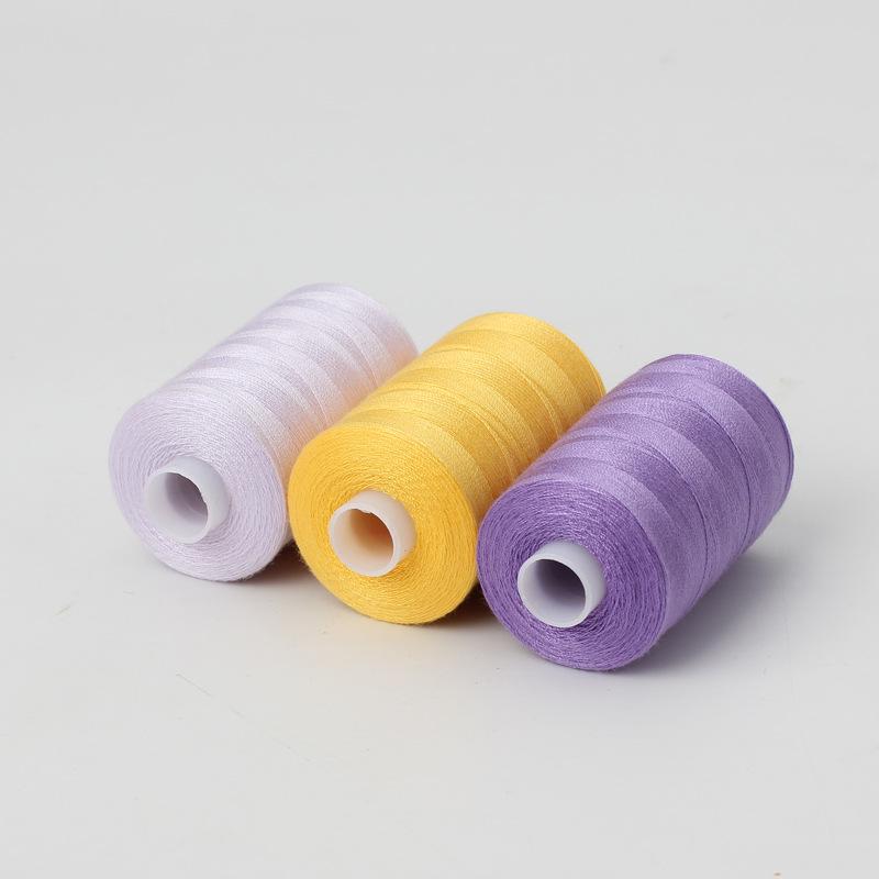 DIY Sewing Thread Set: 42 Colorful Spools, 1000 Yards Each, Polyester.