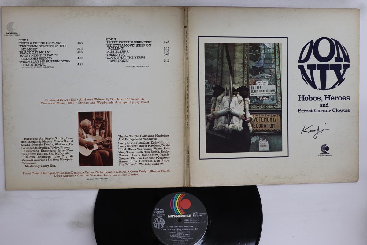 

LP Record DON NIX - Hobos, Heroes And Street Corner Clo ENS1032 ENTERPRISE 1973 US Rock Used