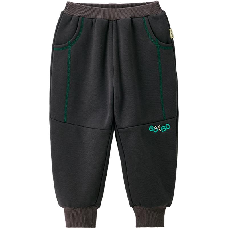 WELLBER Kids  Plush Lined Thick Warm Sweatpants 110