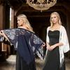 Lace Triangular Scarf Shawl Bride Bridesmaid Group Wedding Dress Banquet Shawl Triangular Scarf Women