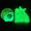 1 Satz zarte Wandaufkleber aus fluoreszierendem PVC, leuchtend, selbstklebend, Stern-Planeten-Form-Aufkleber für Wohnzimmer