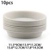 Plastic-Saucer Base Round Plant Flower Pot Plate Water Drip Tray Planter-Garden