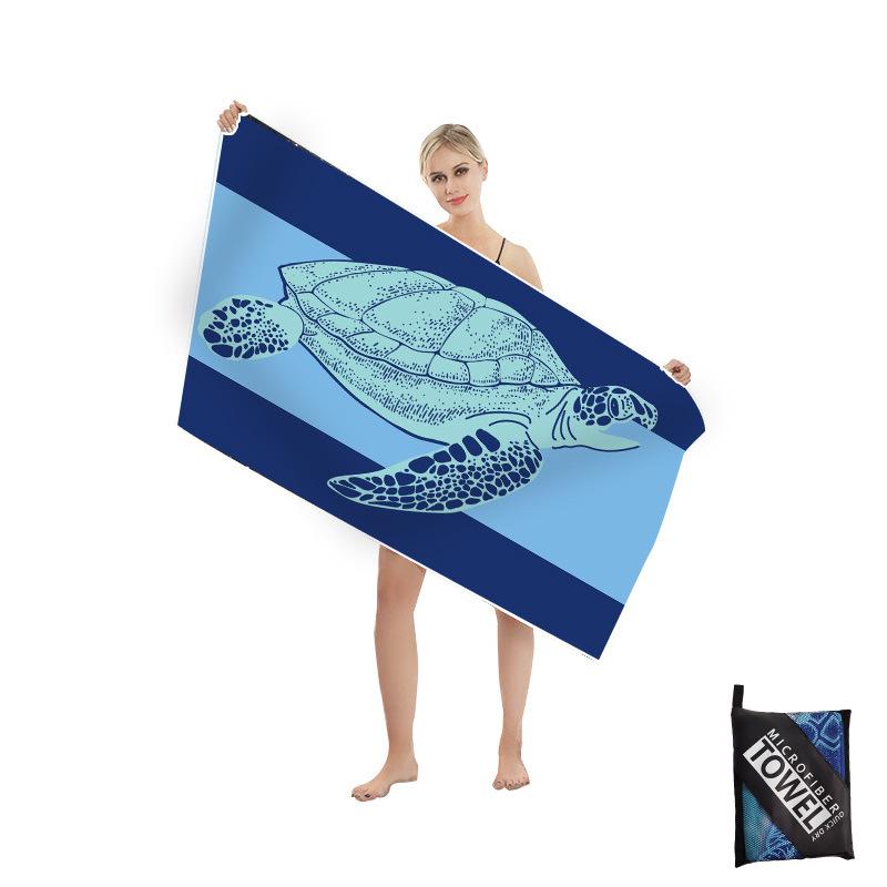 Mikrofaser Strandtuch-Sandfreie Handtücher sind Schnelltrocknend Leicht Super Saugfähig-Perfekte Pool Reise Kreuzfahrt Camping Essentials