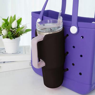 Porta borraccia per borsa Bogg Tote Bag con attacco sicuro, custodia versatile per bottiglie calde e fredde da 16 a 40 once